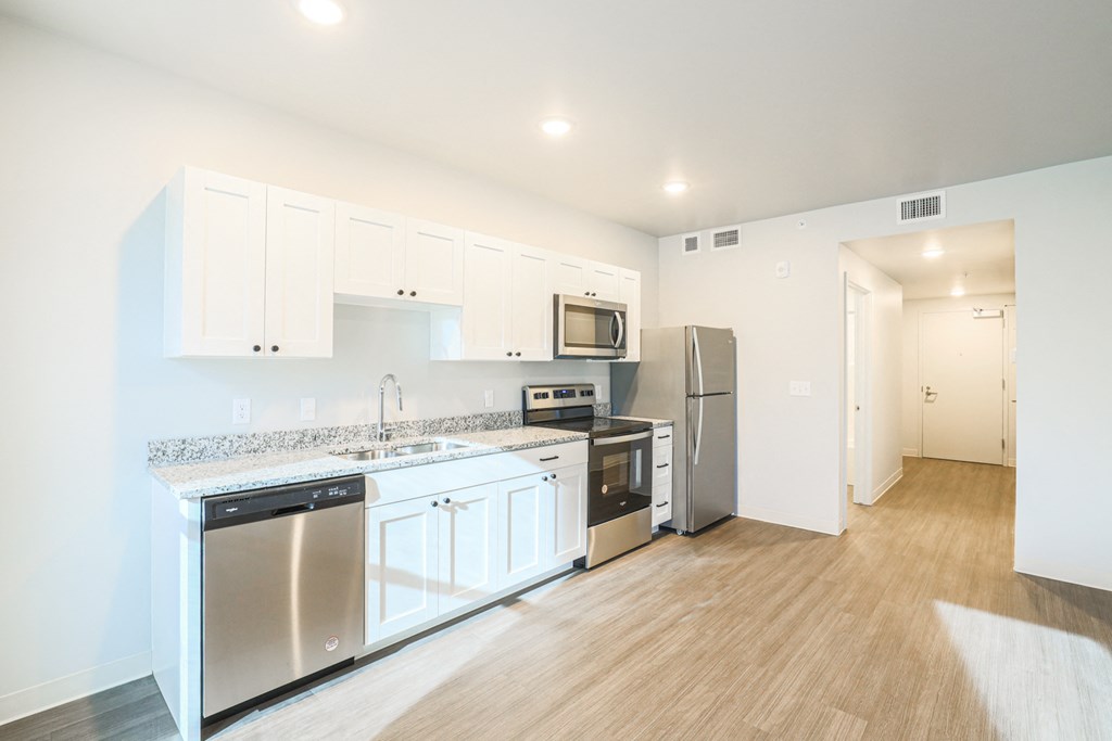 Belknap Place Lookout floor plan kitchen, Grand Rapids, Michigan