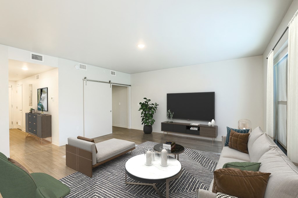 Belknap Place Lookout floor plan living room, Grand Rapids, Michigan