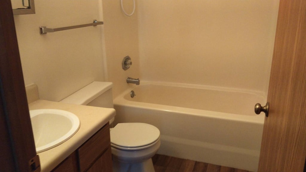 Mill Pond Family Apartments bathroom, Brooklyn, MI