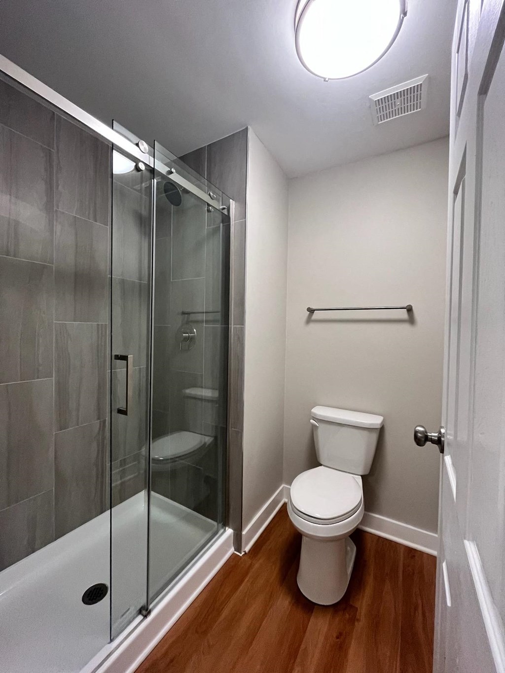 Private master bath with stand up shower