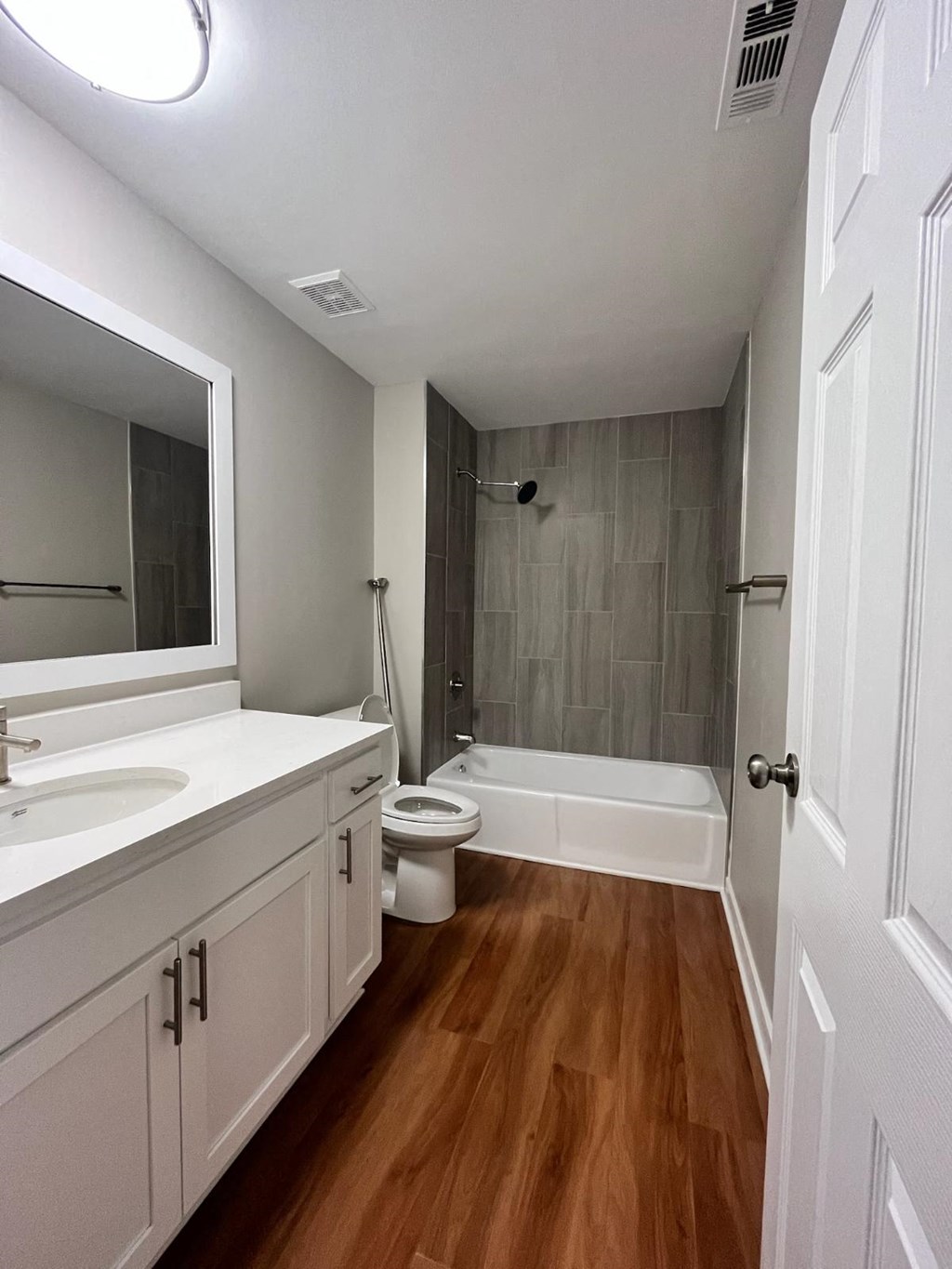 LED anti fog lighted mirror