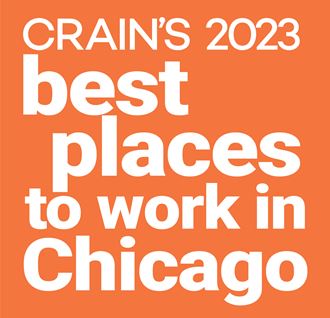 best places to work graphic with white text on an orange background