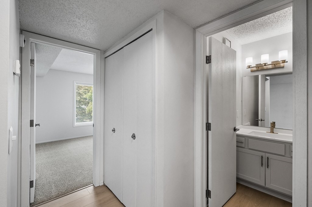 Renovated Unit Hallway