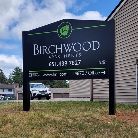 Birchwood Property Sign