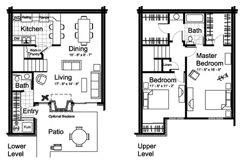 601 N Van Buren Trl 1-3 Beds Townhouse for Rent - Photo Gallery 38