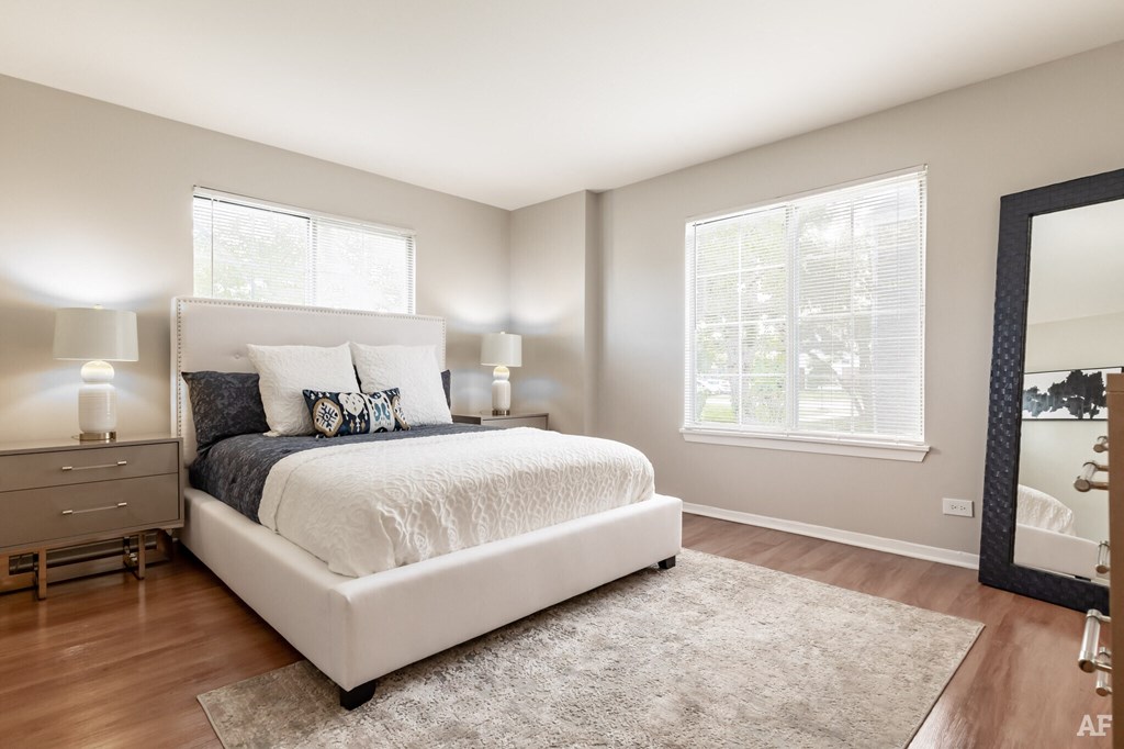 Magnolia 2bed 2 bath Master Bedroom