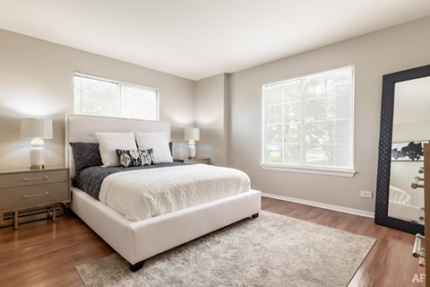 Magnolia 2bed 2 bath Master Bedroom