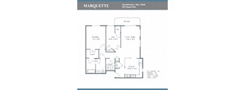 the floor plan of the apartment is included in the brochure