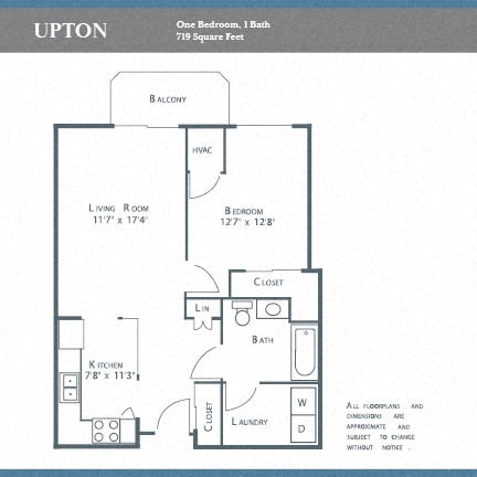 this is a typical floor plan of our apartments