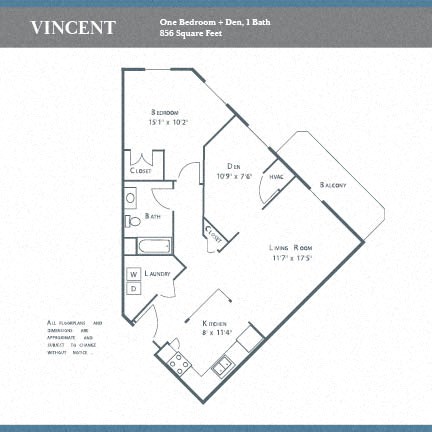 plan of the vincent floor plans