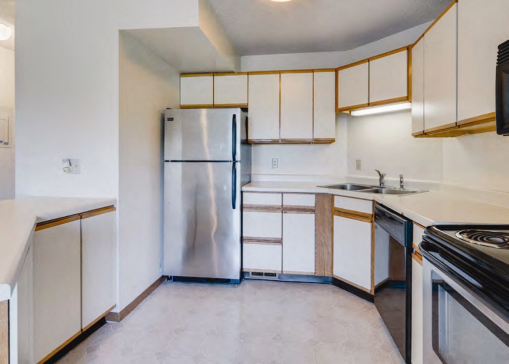 Unrenovated Unit Kitchen