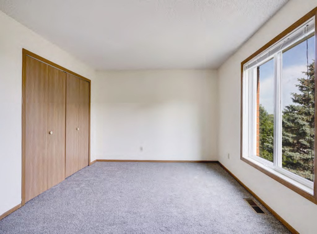Unrenovated Unit Bedroom