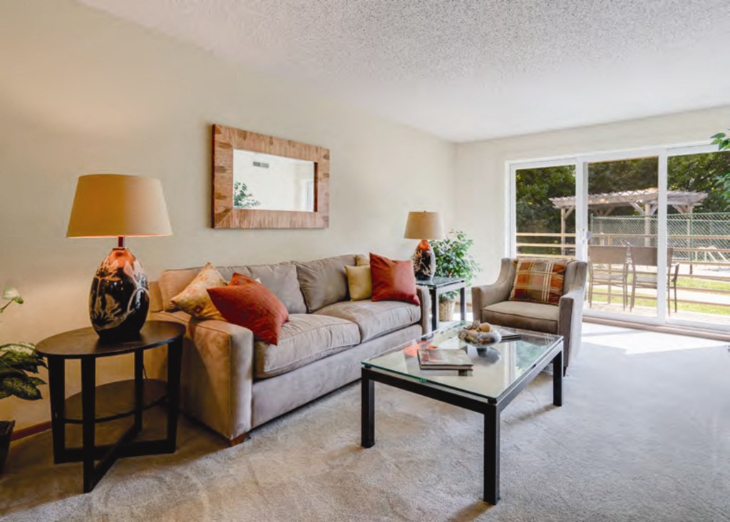 Renovated Unit Living Room