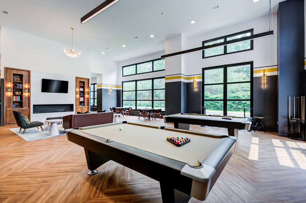 Friends, pool tables,