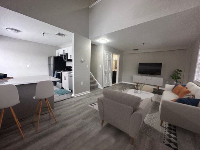 Loft One Bedroom Living Room