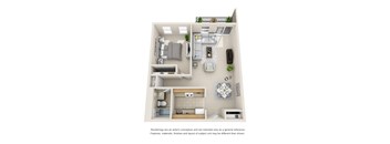 Renovated One Bedroom One Bath