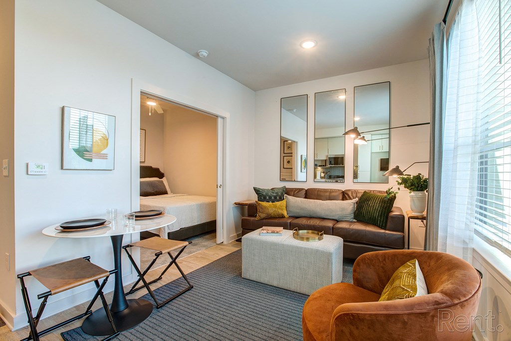Living Area With Bedroom View at Gibson by Radius, Georgia