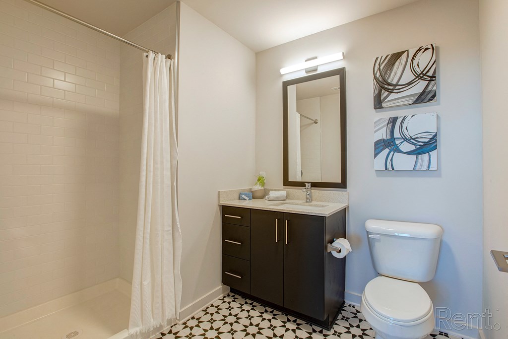 Luxurious Bathroom at Gibson by Radius, Atlanta, Georgia