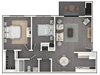 2BR 1BA - Elite