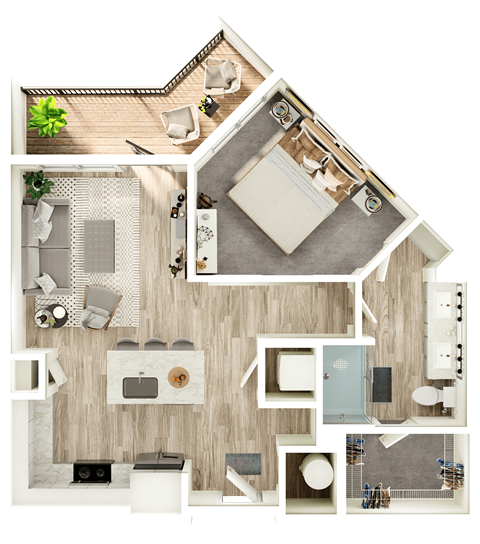 3865 Shackleford Road 1-3 Beds Apartment for Rent - Photo Gallery 24