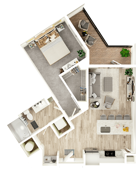 3865 Shackleford Road 1-3 Beds Apartment for Rent - Photo Gallery 25