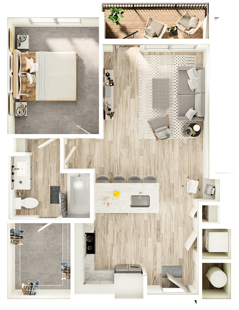 3865 Shackleford Road 1-3 Beds Apartment for Rent - Photo Gallery 28