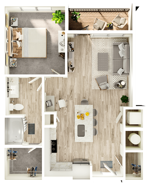 3865 Shackleford Road 1-3 Beds Apartment for Rent - Photo Gallery 29