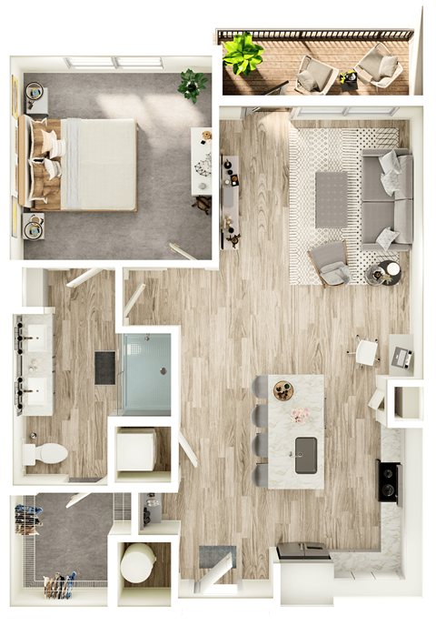 3865 Shackleford Road 1-3 Beds Apartment for Rent - Photo Gallery 20