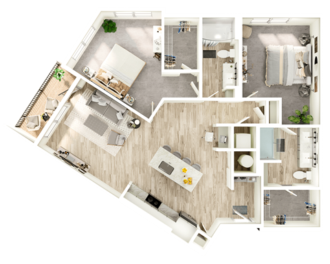 3865 Shackleford Road 1-3 Beds Apartment for Rent - Photo Gallery 32