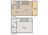 1 Bedroom 1 Bathroom C