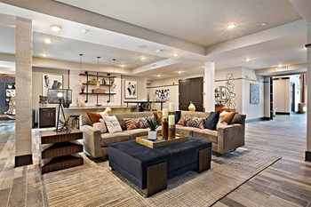Resident Lounge Resident Lounge at Radius West Midtown, Georgia - Photo Gallery 6