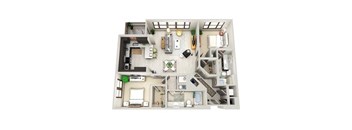 B3  HOWELL Floor Plan at Radius West Midtown, Georgia