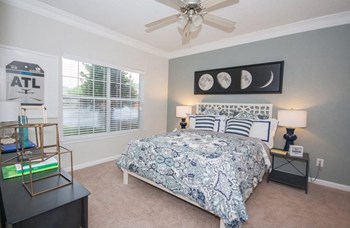 Bedroom Interior at Crossings at Eagles Landing in Stockbridge, GA - Photo Gallery 6