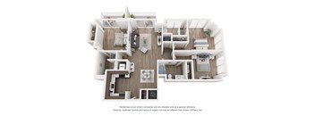 bedroom floor plan an open concept layout with a large closet and a walk in closet
