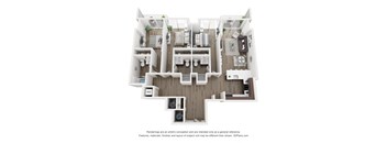 bedroom floor plan an open concept layout with a large closet and a walk in closet