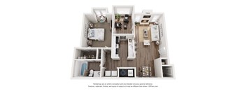 a 3 bedroom floor plan of a 2100 sq ft