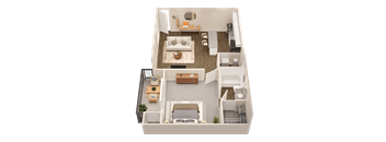 the residences at city center apartments floor plans