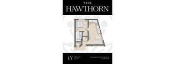 1Y Hawthorn Floorplan at The Hawthorn, Philadelphia