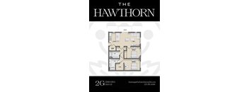 2G Hawthorn Floorplan at The Hawthorn, Philadelphia, PA, 19131