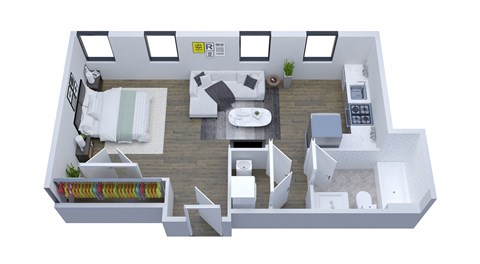 2601 Poplar Street Studio-2 Beds Apartment for Rent - Photo Gallery 13