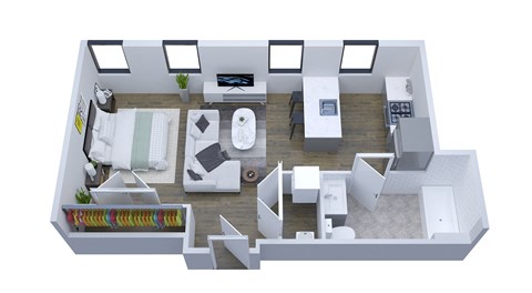 2601 Poplar Street Studio-2 Beds Apartment for Rent - Photo Gallery 14