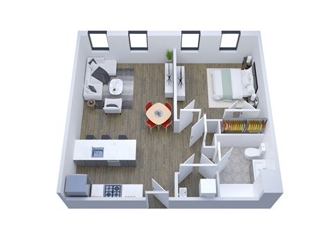 2601 Poplar Street Studio-2 Beds Apartment for Rent - Photo Gallery 17