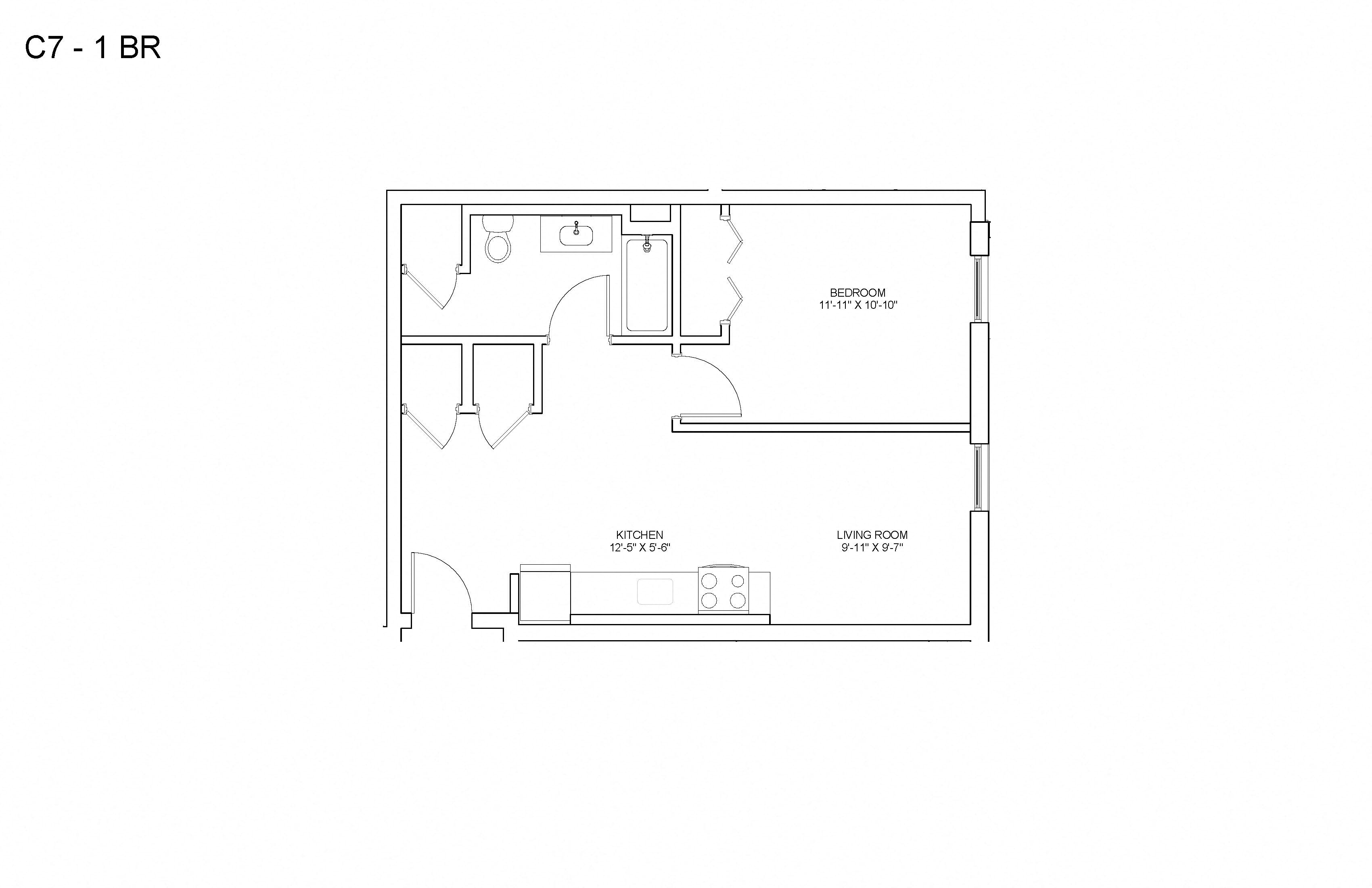 the floor plan of B2