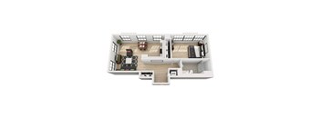B9 Floor Plan at 1600 Callowhill, Philadelphia