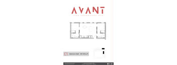 a2a floor plan of a renovated apartment
