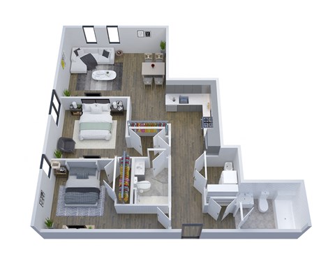 2601 Poplar Street Studio-2 Beds Apartment for Rent - Photo Gallery 26