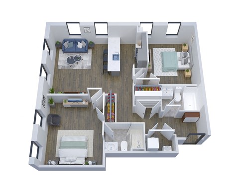 2601 Poplar Street Studio-2 Beds Apartment for Rent - Photo Gallery 30