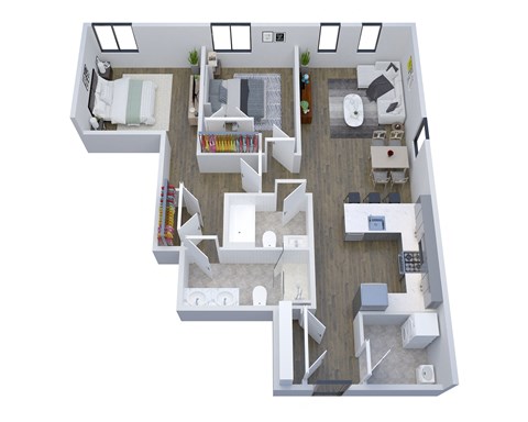 2601 Poplar Street Studio-2 Beds Apartment for Rent - Photo Gallery 32