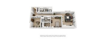 B9b Floor Plan at 1600 Callowhill, Philadelphia, PA