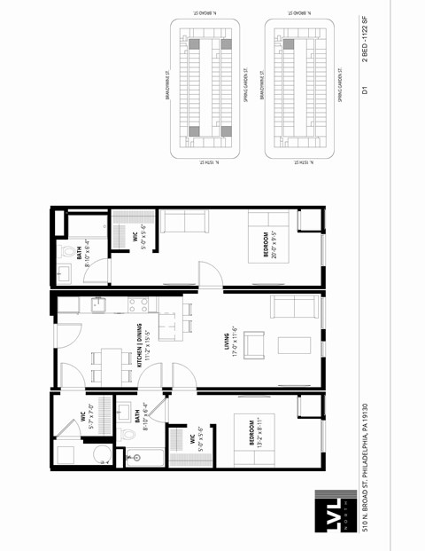 510 North Broad Street Studio-2 Beds Apartment for Rent - Photo Gallery 62